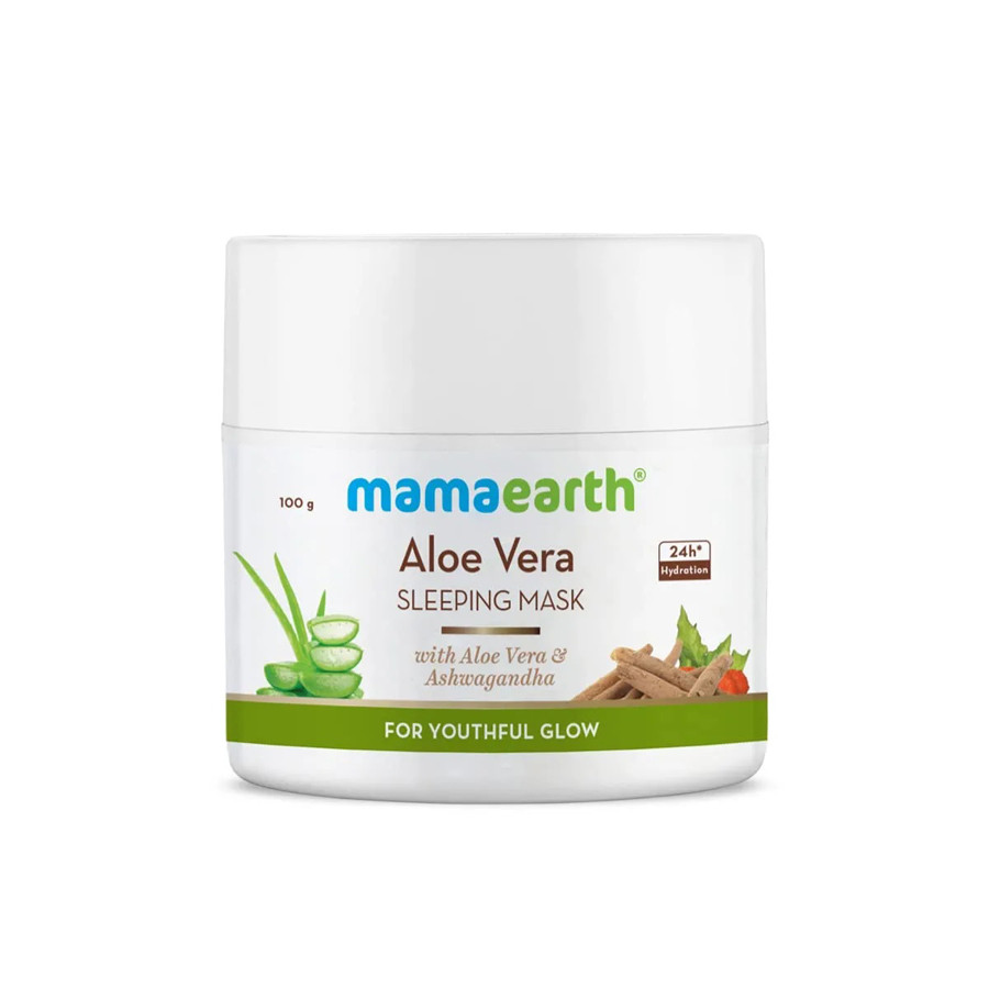Mamaearth Aloe Vera Sleeping Mask 100gm
