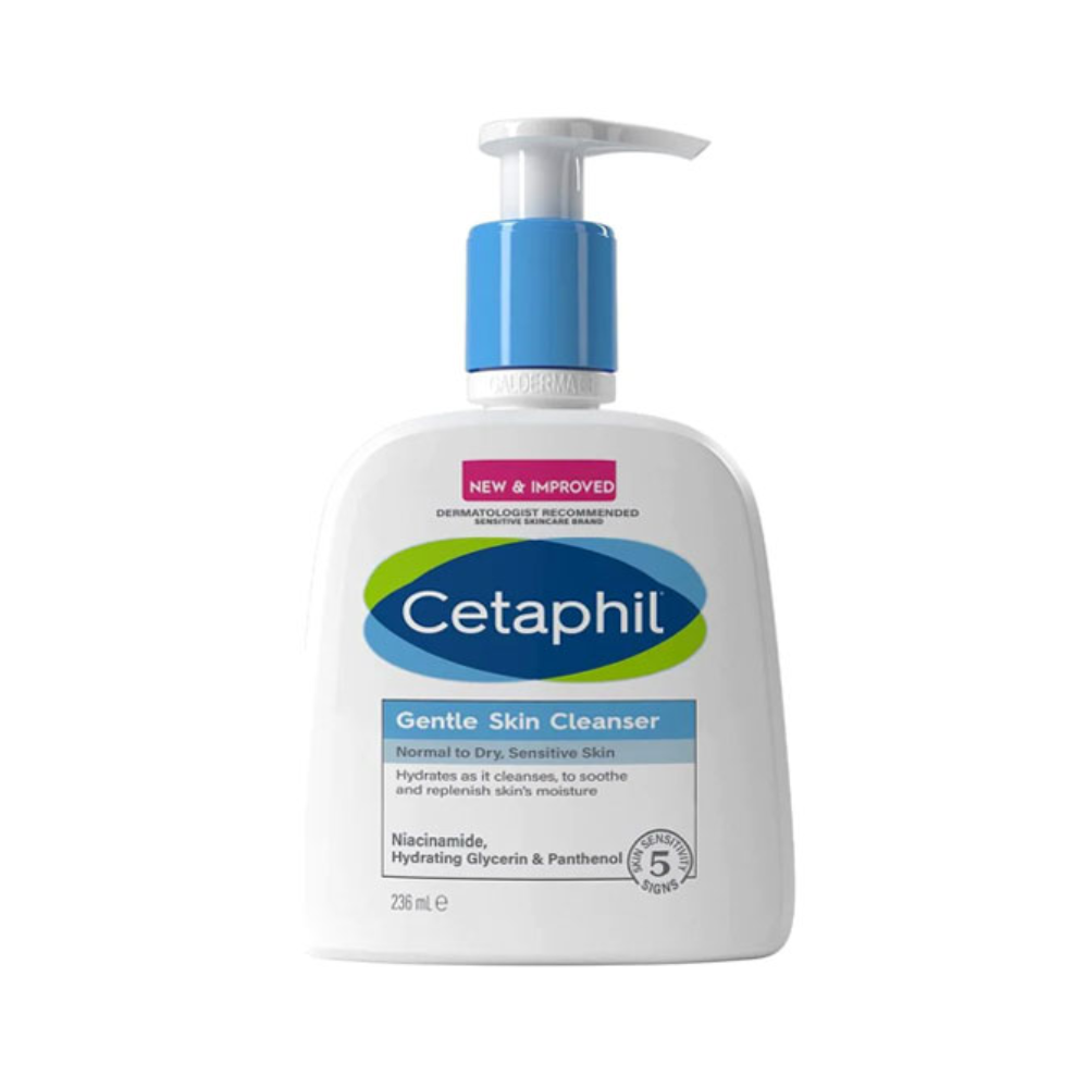 Cetaphil Gentle Skin Cleanser For Dry, Sensitive Skin 236ml