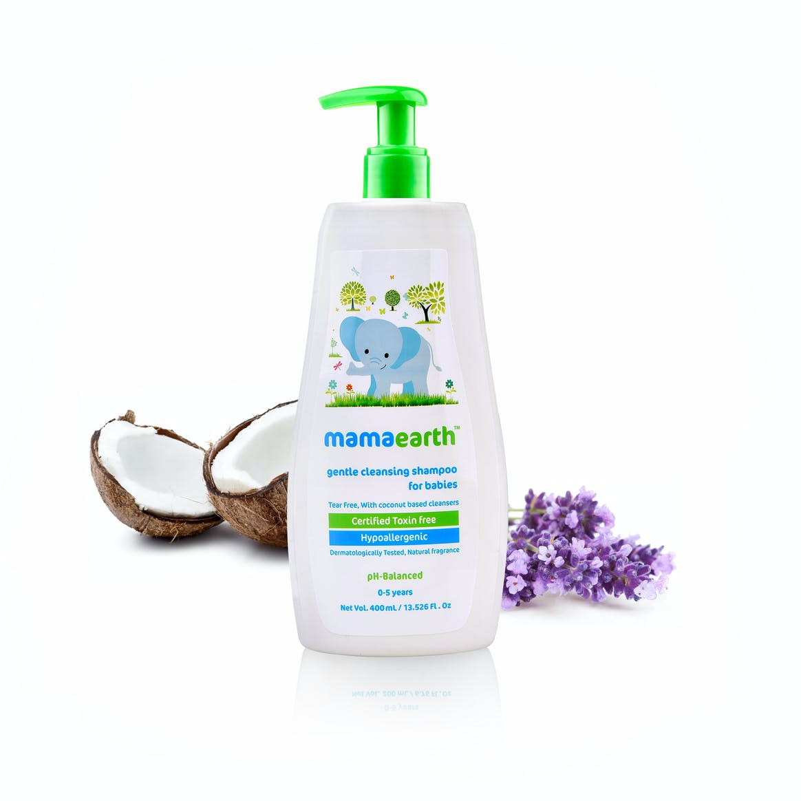 Mamaearth gentle cleansing shampoo 400ml