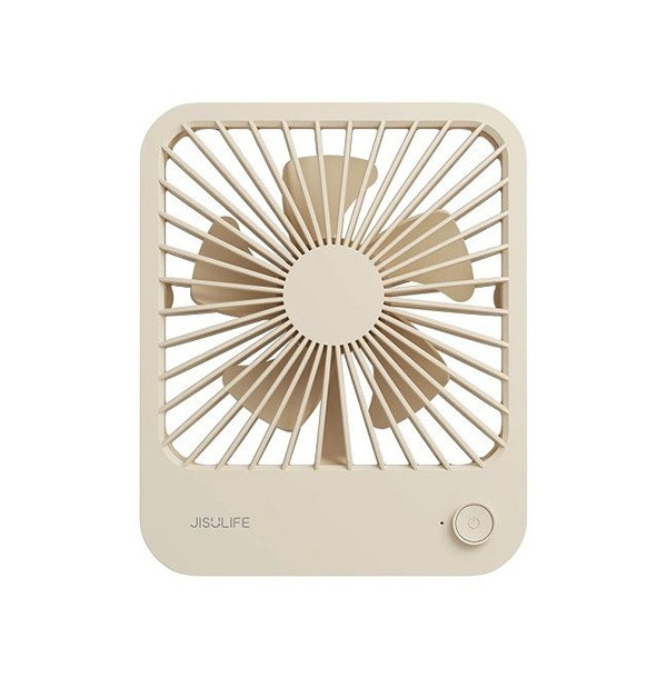 JISULIFE FA26 4500mAh USB Rechargeable Ultra Thin Powerful Desktop Fan