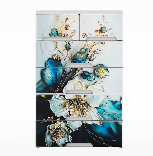 RFL Wardrobe Double 5D KD Elegant HD - Splash