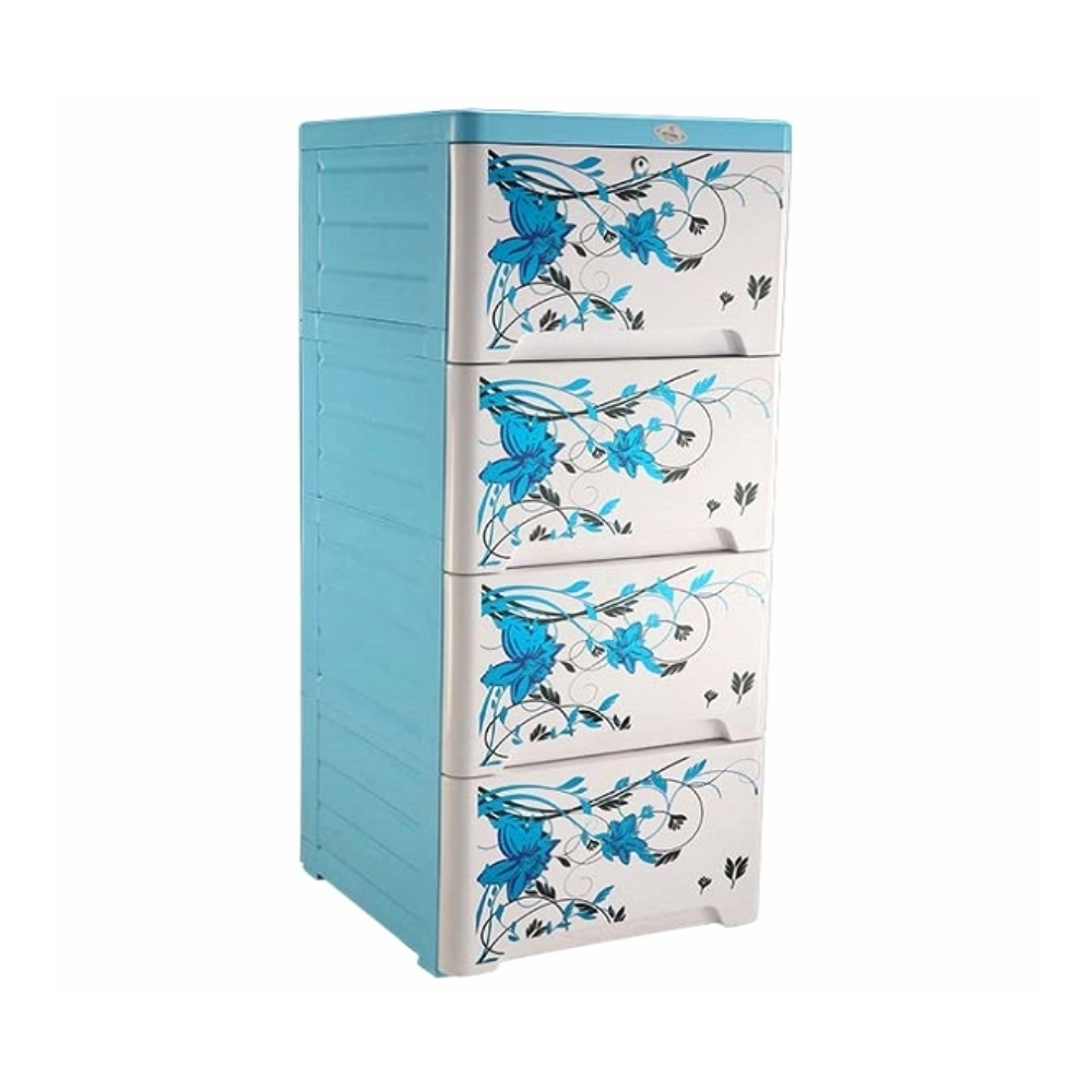 RFL Wardrobe Single 4D KD Deluxe Blue