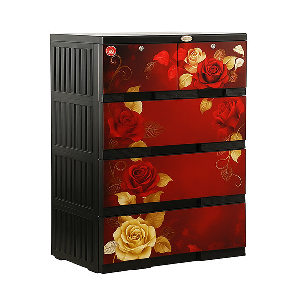 RFL Wardrobe Platinum 4 Drawer Diana